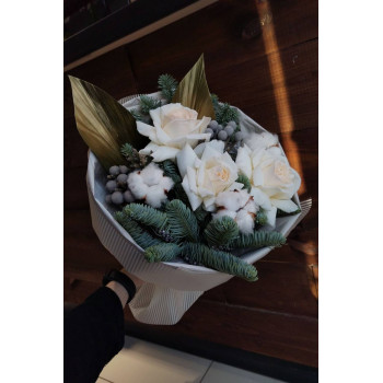 Букет «Снежная королева»