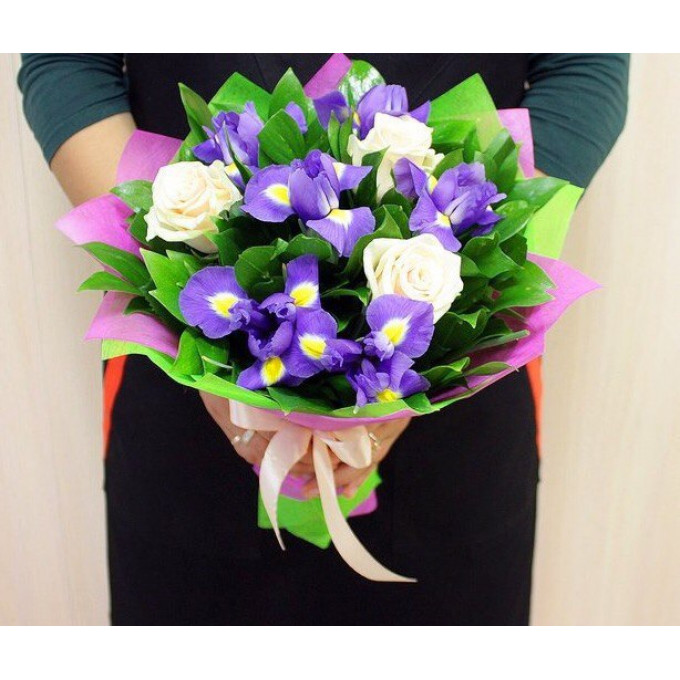 Букет Сиреневая ночь Букет Сиреневая ночь